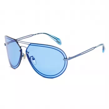 POLICE Gafas de sol mujer SPLA9367R70B montura de acetato Havana marrón lentes de policarbonato marrones UV400