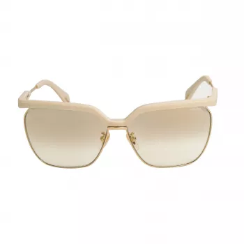 POLICE Gafas de sol de mujer SPLA9662GL4G Havana Acetato Cat Eye Marrón degradado UV400