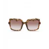 Gafas de sol de mujer POLICE SPLG20M5409YB - Montura de acetato rectangular, protección UV400, lentes de 54 mm