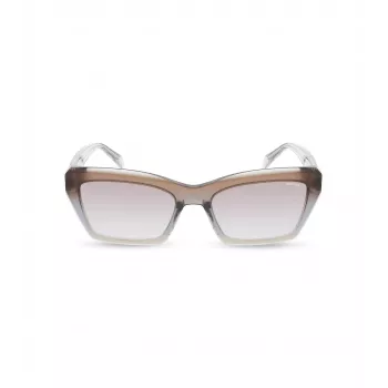 POLICE Gafas de sol de mujer SPLG22-560918 montura rectangular de plástico protección UV400 56/19/140 mm