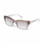 POLICE Gafas de sol de mujer SPLG22-560918 montura rectangular de plástico protección UV400 56/19/140 mm