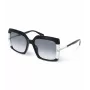 Gafas de sol de mujer POLICE SPLG23M570700 montura geométrica de acetato negra lentes de policarbonato grises 57 mm