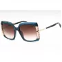 POLICE Gafas de sol de mujer SPLG23M570AGQ - Montura Shiny Black, lentes Smoke Gradient, 57 mm