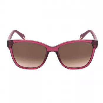 Police Gafas de sol mujer SPLG44560G64 - Montura negra, lentes gris degradado, 56 mm