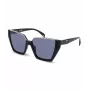 Police Gafas de sol de mujer SPLL33M570700 - montura rectangular de acetato con lentes de policarbonato grises UV400