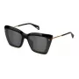 POLICE Gafas de sol de mujer SPLL95-610700 - montura de acetato, lentes de policarbonato, protección UV400, 61 mm de ancho de lente