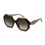 POLICE Gafas de sol para mujer SPLM10-5409XK Havana Acetato Square 54mm