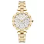 POLICE Reloj mujer PEWLK2116401 34mm caja de acero inoxidable esfera plateada correa de piel negra cuarzo analógico