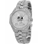 POLICE Reloj para mujer PL16027BS.04M 36mm acero inoxidable esfera gris correa plateada