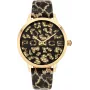 POLICE Reloj para mujer PL16028MSG.02 36mm acero inoxidable esfera plateada correa bicolor