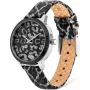 Police Reloj de mujer PL16028MSTB02 36mm acero inoxidable piel negro
