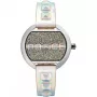 POLICE Reloj de mujer PL16070BS04PU 35mm esfera azul pulsera de piel