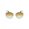 POLICE gafas de sol mujer SPLD94-53301G rectangulares de acetato Havana con lentes de policarbonato marrones UV400