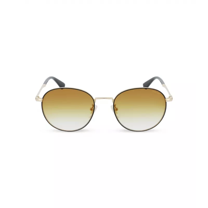 POLICE gafas de sol mujer SPLD94-53301G rectangulares de acetato Havana con lentes de policarbonato marrones UV400
