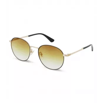 POLICE gafas de sol mujer SPLD94-53301G rectangulares de acetato Havana con lentes de policarbonato marrones UV400