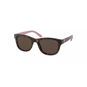 Gafas de sol unisex Polo Ralph Lauren PP9501-593673 Havana marrón 47 mm