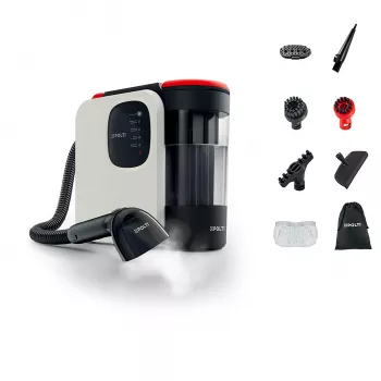 Polti Limpiador de vapor de cilindro 1500W Caldera 2L Depósito 1,3L