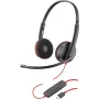 Poly Blackwire C3220 USB-C Auricular individual - 3200 Series - Supraaural - Con cable - USB-C - Aislamiento acústico (209749-22)