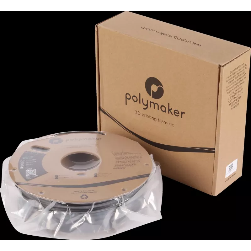 Polymaker PA10001 Filamento PLA 1,75 mm 1 kg negro