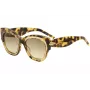 POMELLATO Gafas de sol de mujer PM0008S-001 - Montura de acetato negra, lentes grises, 52 mm