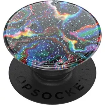 Popsockets Glitter Rainbow Void PopGrip soporte y asa estándar para teléfono
