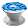 PopSockets Original PopGrip Asa y soporte para teléfono - Ice Blue Agate