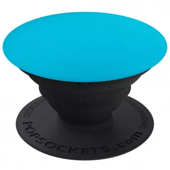 PopSockets PopGrip Aluminio Azul Soporte y agarre para móvil