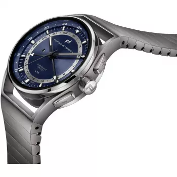 Reloj PORSCHE DESIGN Flat Six P'6000 de hombre cronógrafo automático 42mm acero inoxidable goma negro