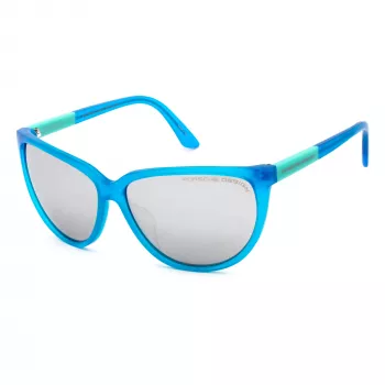 PORSCHE DESIGN gafas de sol mujer P8588-E - Pilot/Modificada Aviator, montura gunmetal, lentes grises, 60/15/135 mm