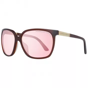 PORSCHE DESIGN Gafas de sol para mujer P8589-60B Negro/Gris 60/15/135 mm