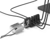 Port Connect Organizador de cables de escritorio para ratón y teclado