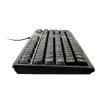Port Connect Teclado con cable Office Budget - negro