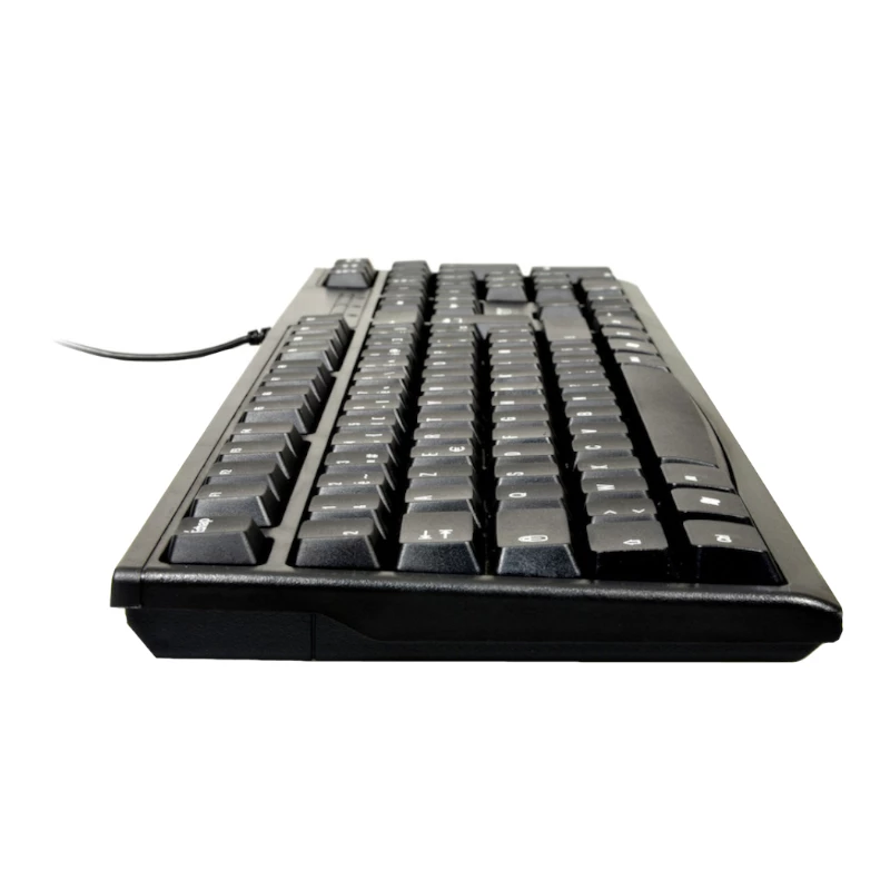 Port Connect Teclado con cable Office Budget - negro
