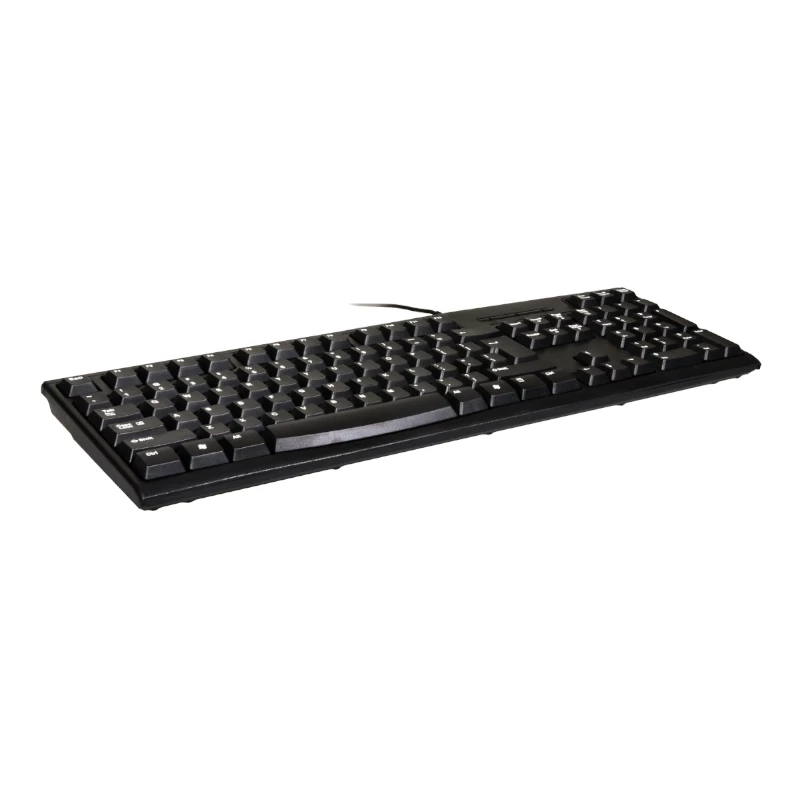 Port Connect Teclado con cable Office Budget - negro