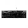 Port Connect Teclado con cable Office Budget - negro