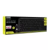 Port Connect Teclado USB Tough Office - Negro