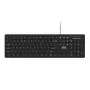 Port Connect Teclado USB Tough Office - Negro