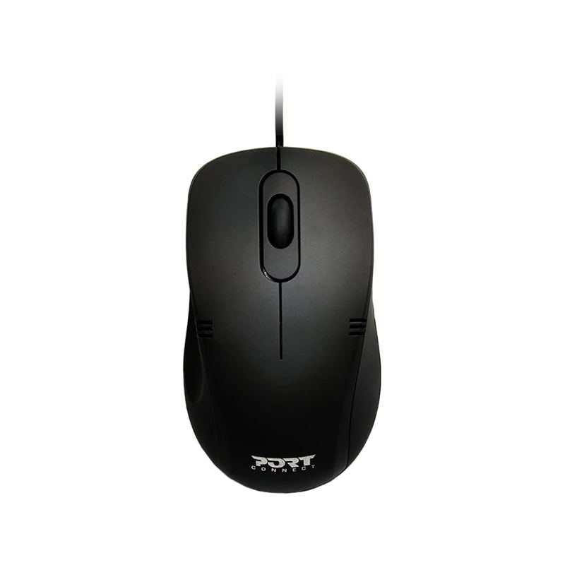 Ratón + teclado con cable Port Design COMBO - negro