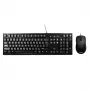 Ratón + teclado con cable Port Design COMBO - negro