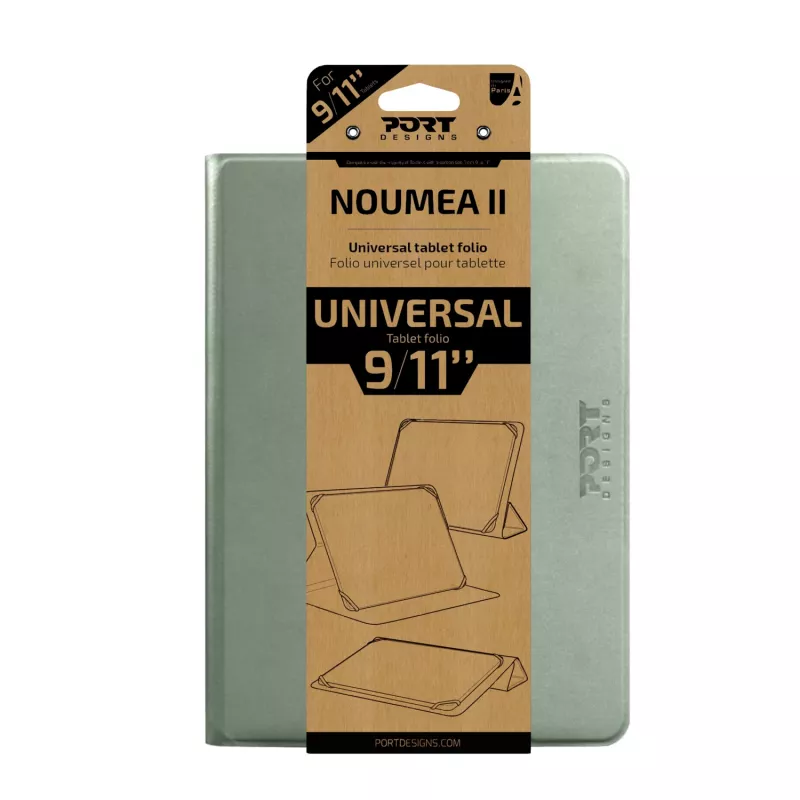 Port Designs Noumea II Funda universal para tablet de 9-11 pulgadas, verde – 201329