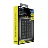 Port Designs Teclado numérico Bluetooth recargable