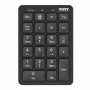 Port Designs Teclado numérico Bluetooth recargable