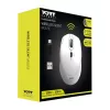 Port Designs Port Connect Ratón inalámbrico silencioso 1600DPI de 3 botones - blanco