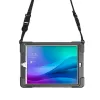 Funda protectora resistente Pro Shock 360 y folio giratorio Port Designs para Samsung Galaxy Tab A9+ - negra