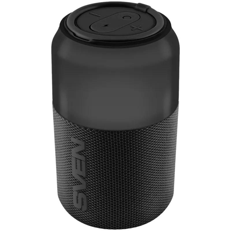 Altavoz portátil SVEN PS-130, rojo, 10W RMS, TWS, Bluetooth, USB, batería de litio