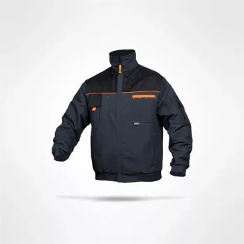 Chaqueta de trabajo corta Posejdon XXL gris/negro