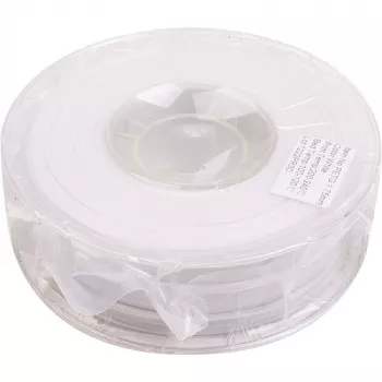 POWER PLANT, LLC plástico para impresión 3D PETG, 1,75 mm, 1 kg, blanco