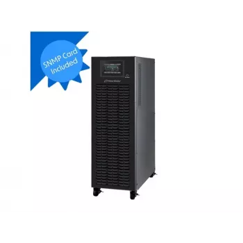 POWER WALKER VFI 10000 CPG PF1 3/3 BE ON-LINE 10KVA SAI terminal USB-B RS-232 3/3 fases LCD SNMP torre