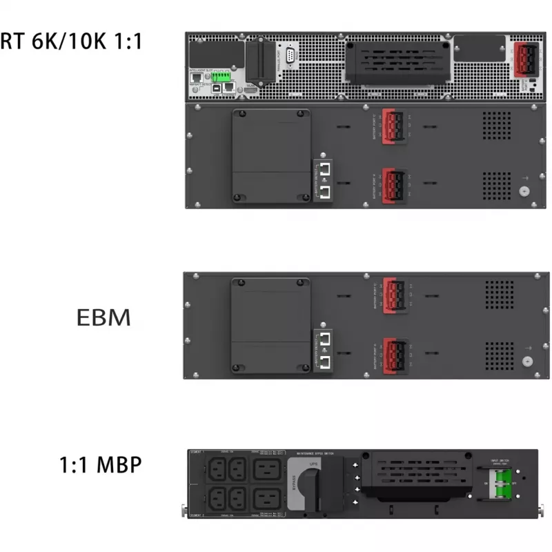 PowerWalker On-Line 10000VA Rack SAI ICR IoT - 10kW doble conversión, 3U, baterías hot-swappable