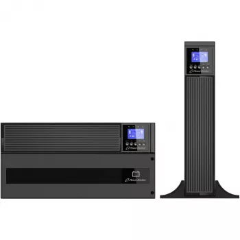 PowerWalker On-Line 10000VA Rack SAI ICR IoT - 10kW doble conversión, 3U, baterías hot-swappable